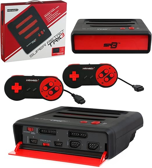Super Retro Trio-Konsole PAL NES/SNES/Mega Drive