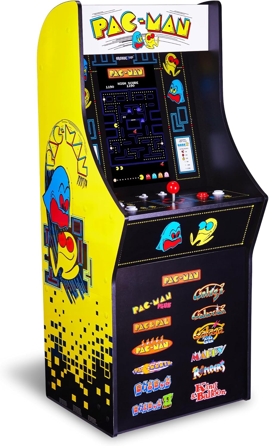 Borne Arcade1Up PAC-Man Classic SE (Slim Edition) Arcade Machine