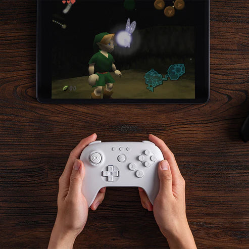 Manette 8BitDo 64 Bluetooth édition noire - Compatible Analogue 3D, Switch 1 et 2, PC, Mobile