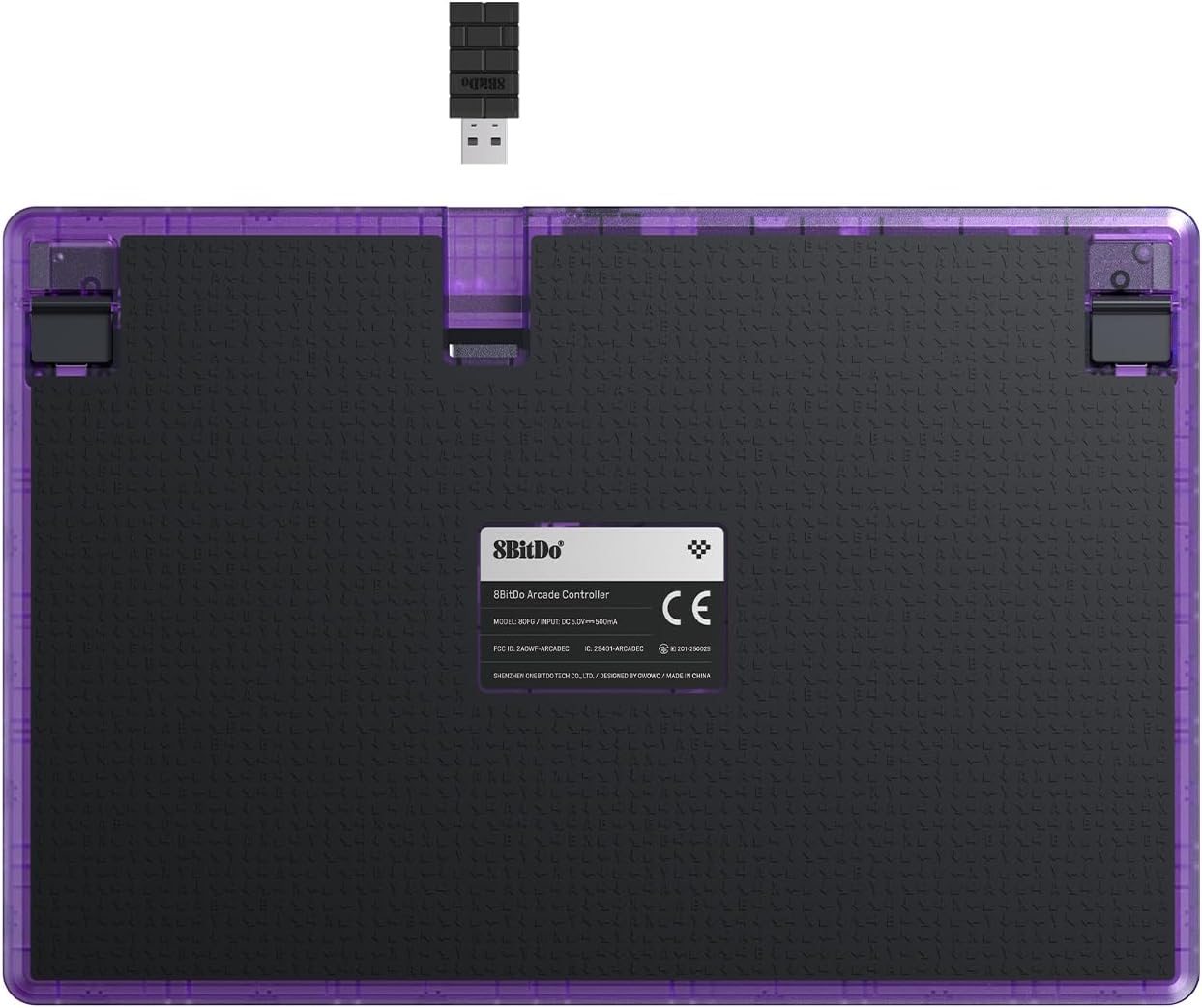 8Bitdo Arcade Controller Purple Edition Bluetooth/2.4G/USB compatible Switch 1 et 2, Windows - Manettes - 8Bitdo - Shop Just for Games