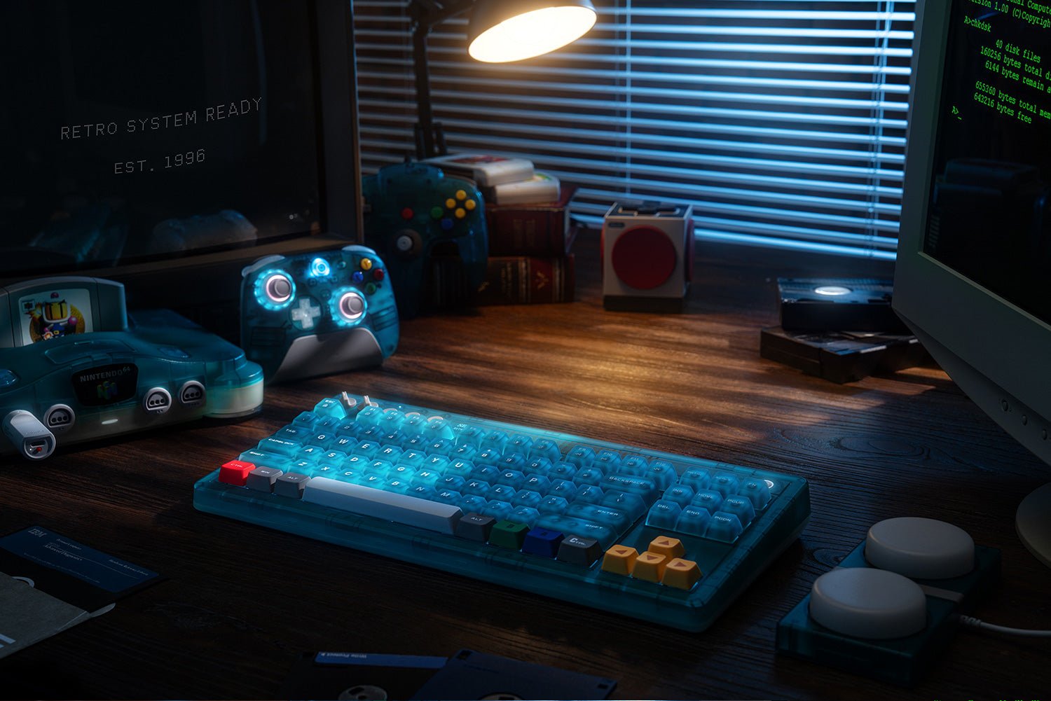 8BitDo Ultimate 2 manette sans fil Clear Blue Edition - PC Windows, Apple, Steam et Android - Manettes - 8Bitdo - Shop Just for Games