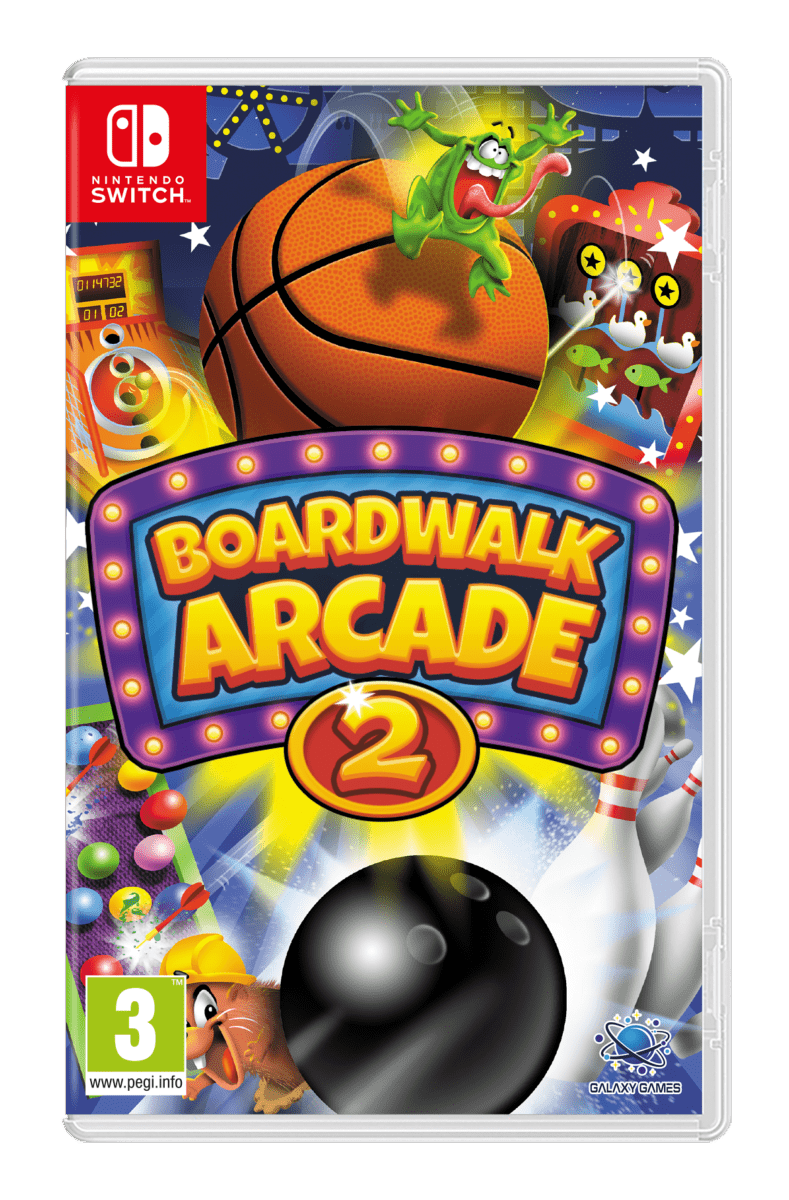 Boardwalk Arcade 2 Nintendo SWITCH - Jeux Vidéo Physique - Galaxy Games - Shop Just for Games