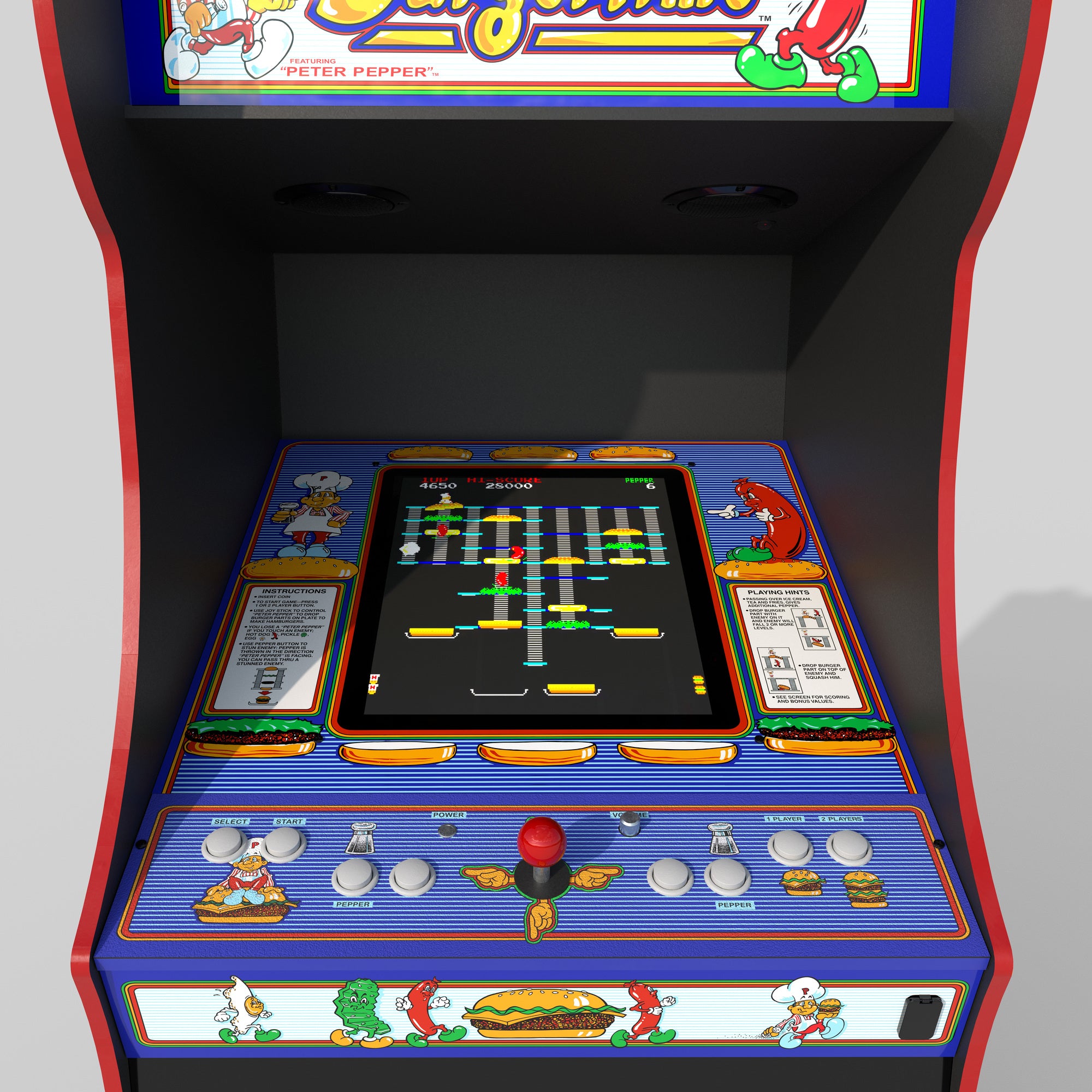 Borne Iconic Arcade XT Burger Time