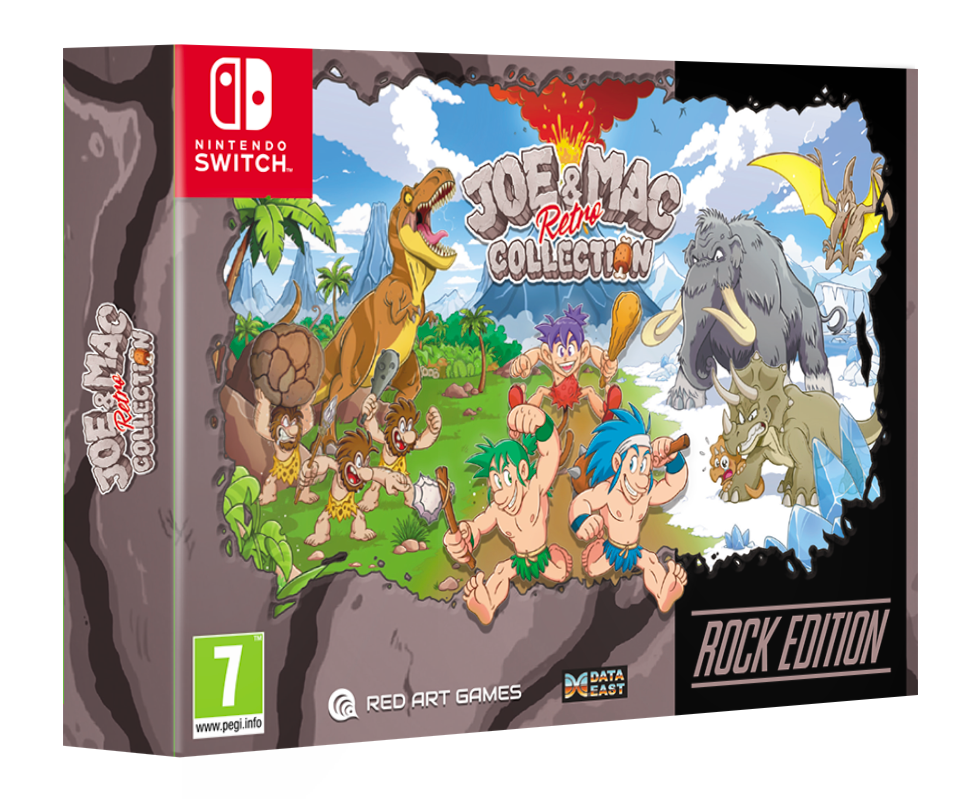 Joe & Mac Retro Collection Rock Edition Nintendo Switch