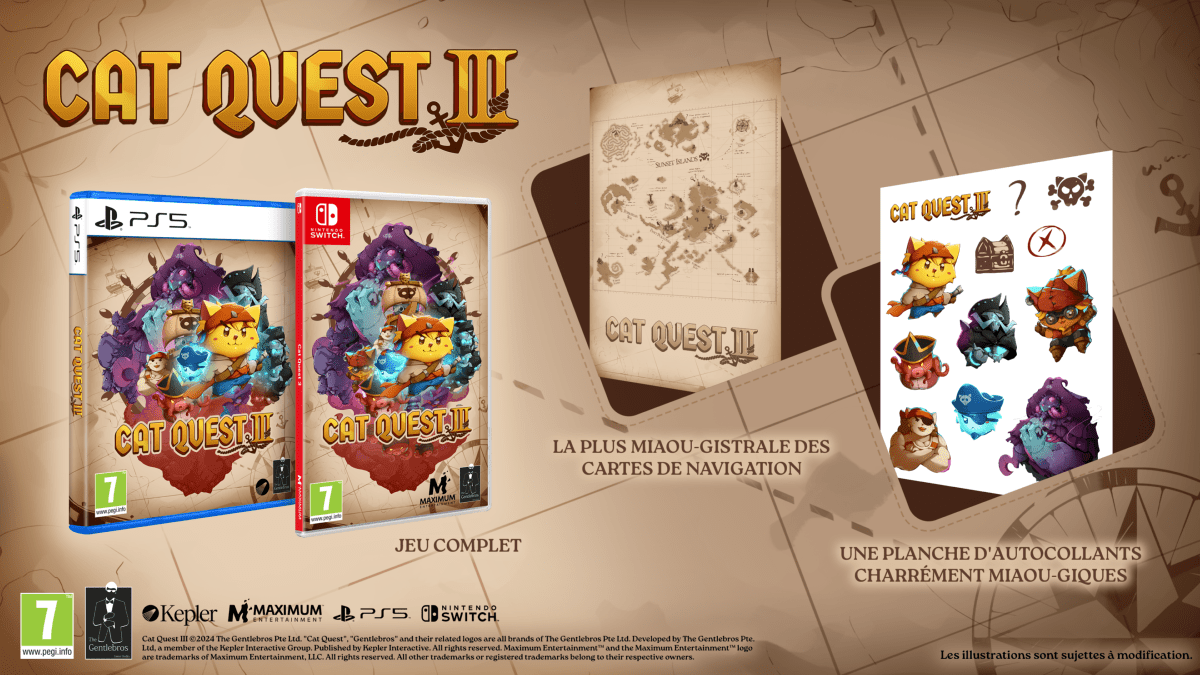 Cat Quest 3 PS5 - Jeux Vidéo Physique - Maximum Entertainment - Shop Just for Games