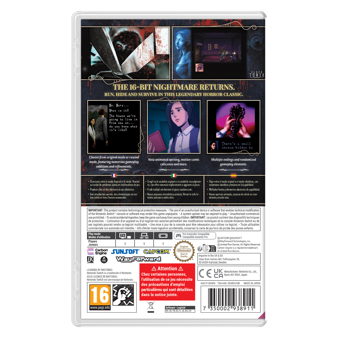 Clock Tower Rewind SWITCH