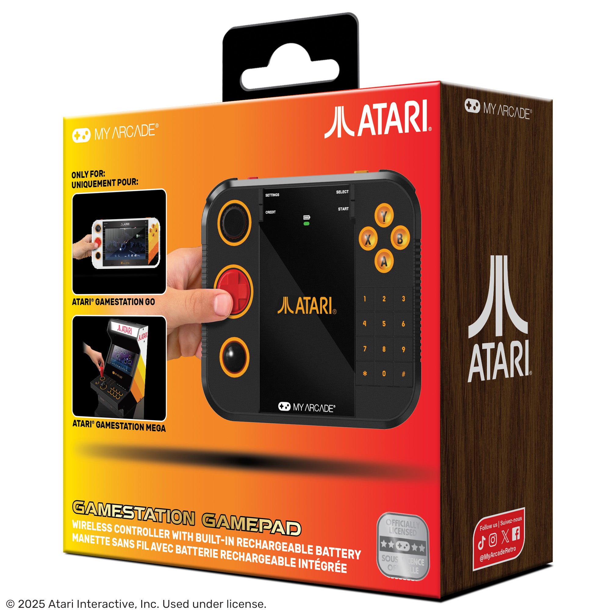 Atari Gamestation Gamepad - Manette sans fil