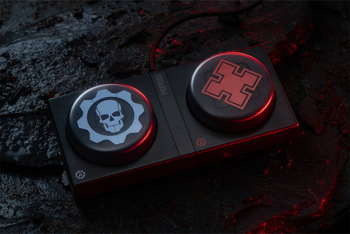 8Bitdo Retro 87 Mechanical Keyboard, Gears of War: E-Day - ANSI US Layout