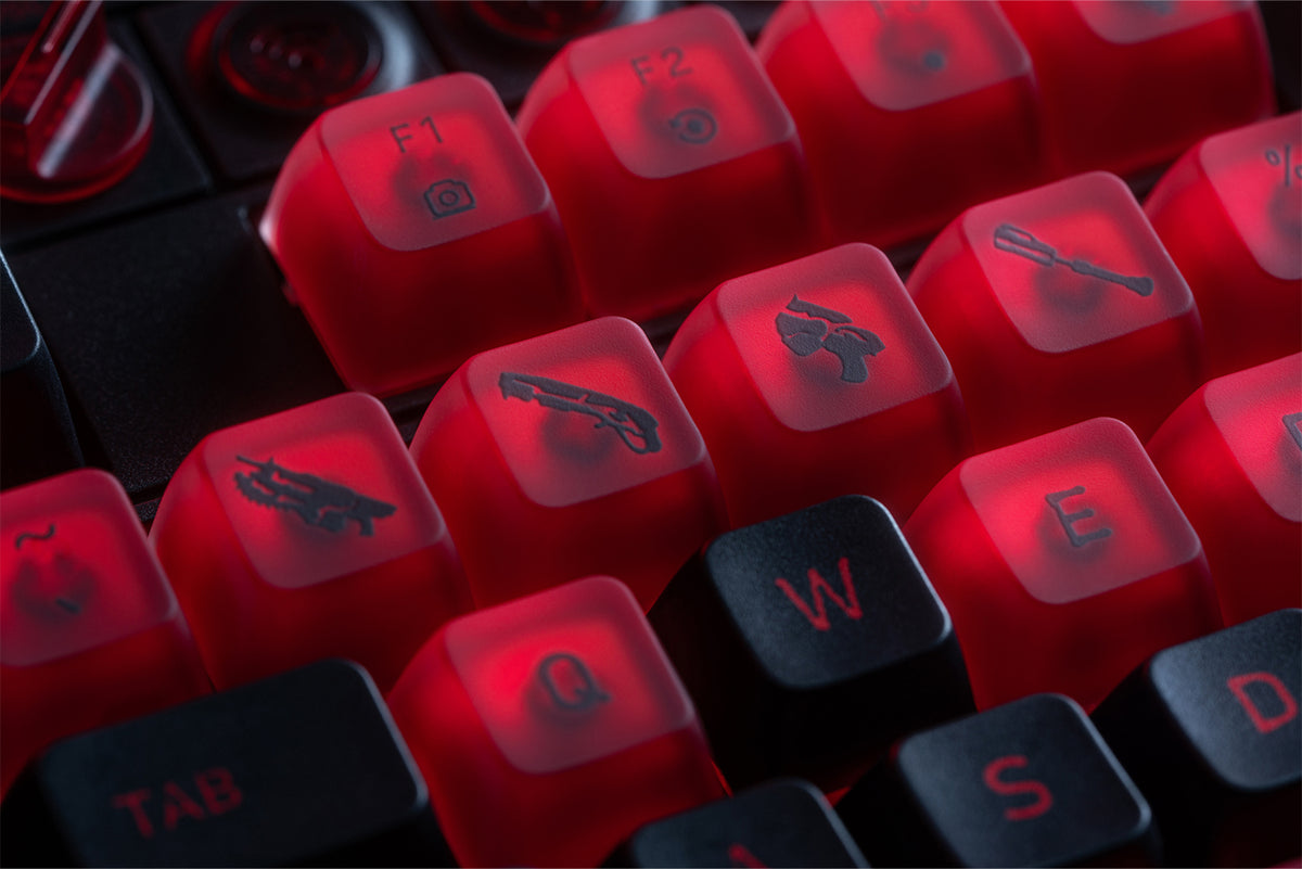 8Bitdo Retro 87 Mechanical Keyboard, Gears of War: E-Day - ANSI US Layout