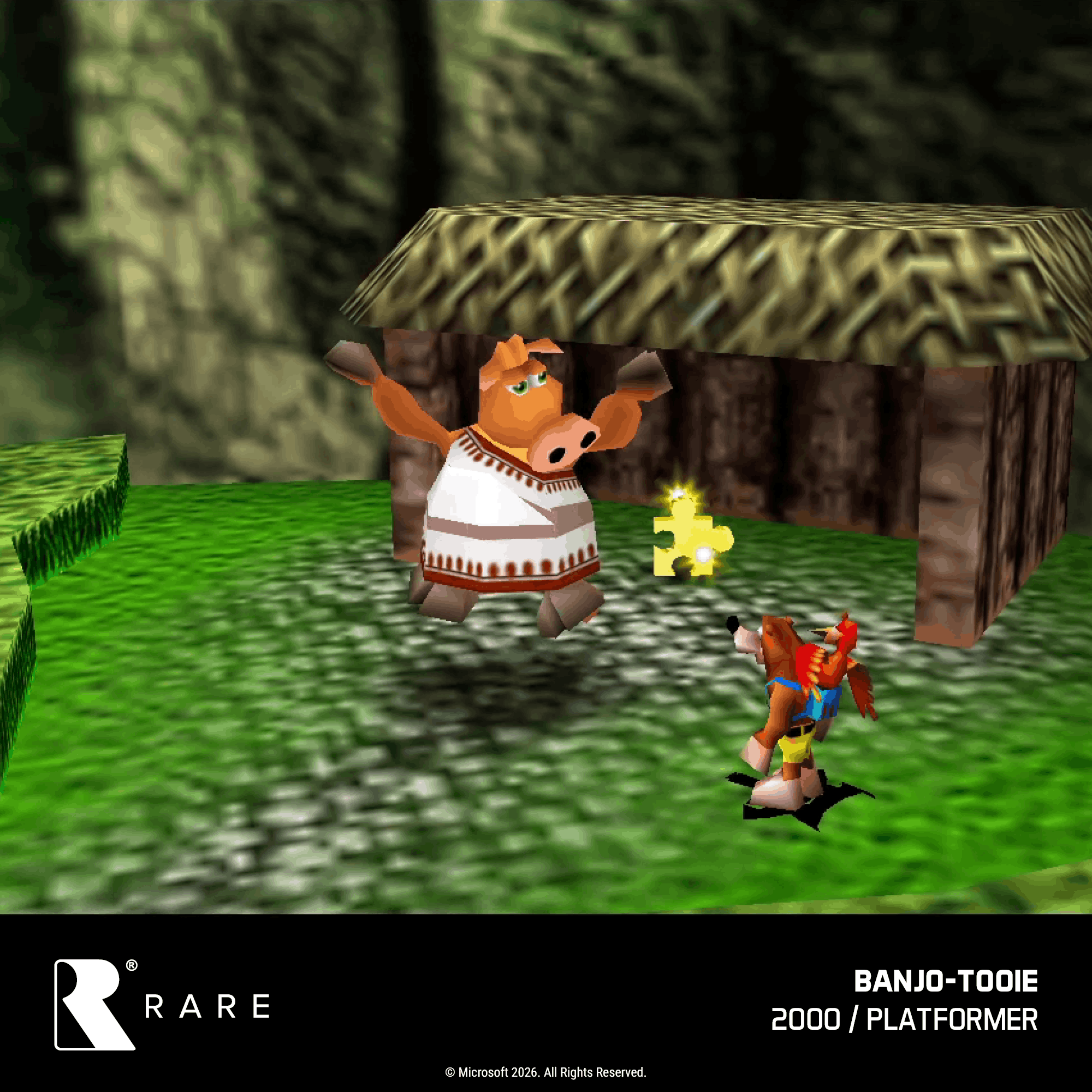 Blaze Evercade - Banjo-Kazooie Double Pack - Cartouche n°53