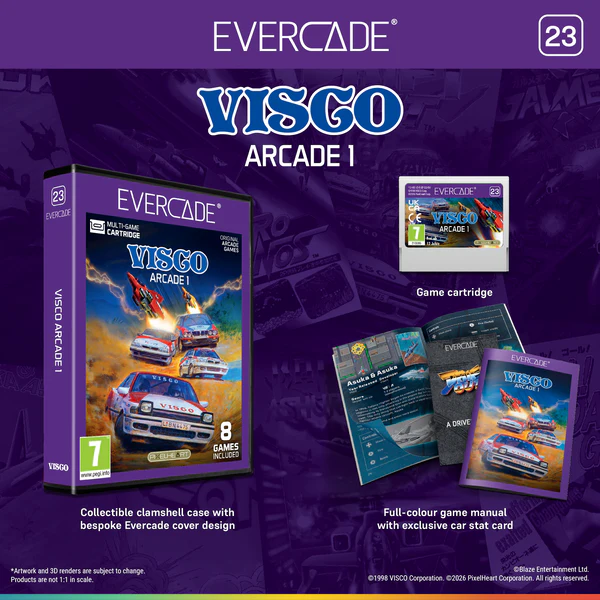 Blaze Evercade - VISCO Arcade Collection 1 - Cartouche n°23