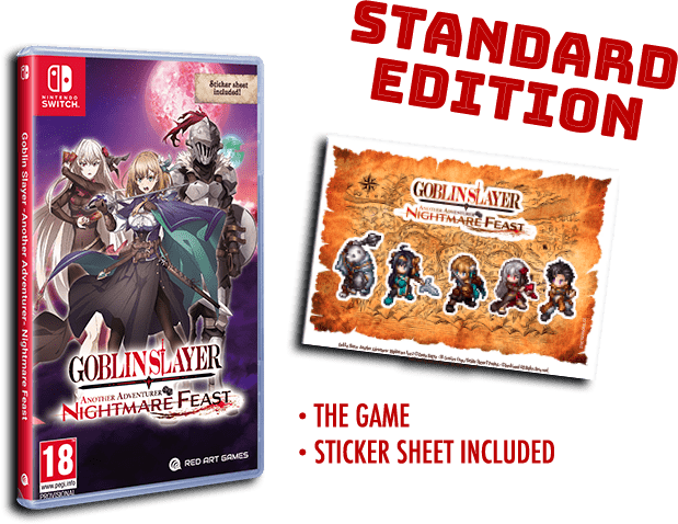 Goblin Slayer's Another Adventurer Nightmare Feast SWITCH - Jeux Vidéo Physique - Red Art Games - Shop Just for Games