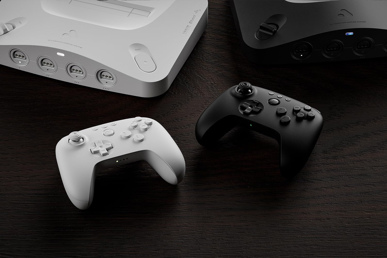 Manette 8BitDo 64 Bluetooth édition noire - Compatible Analogue 3D, Switch 1 et 2, PC, Mobile