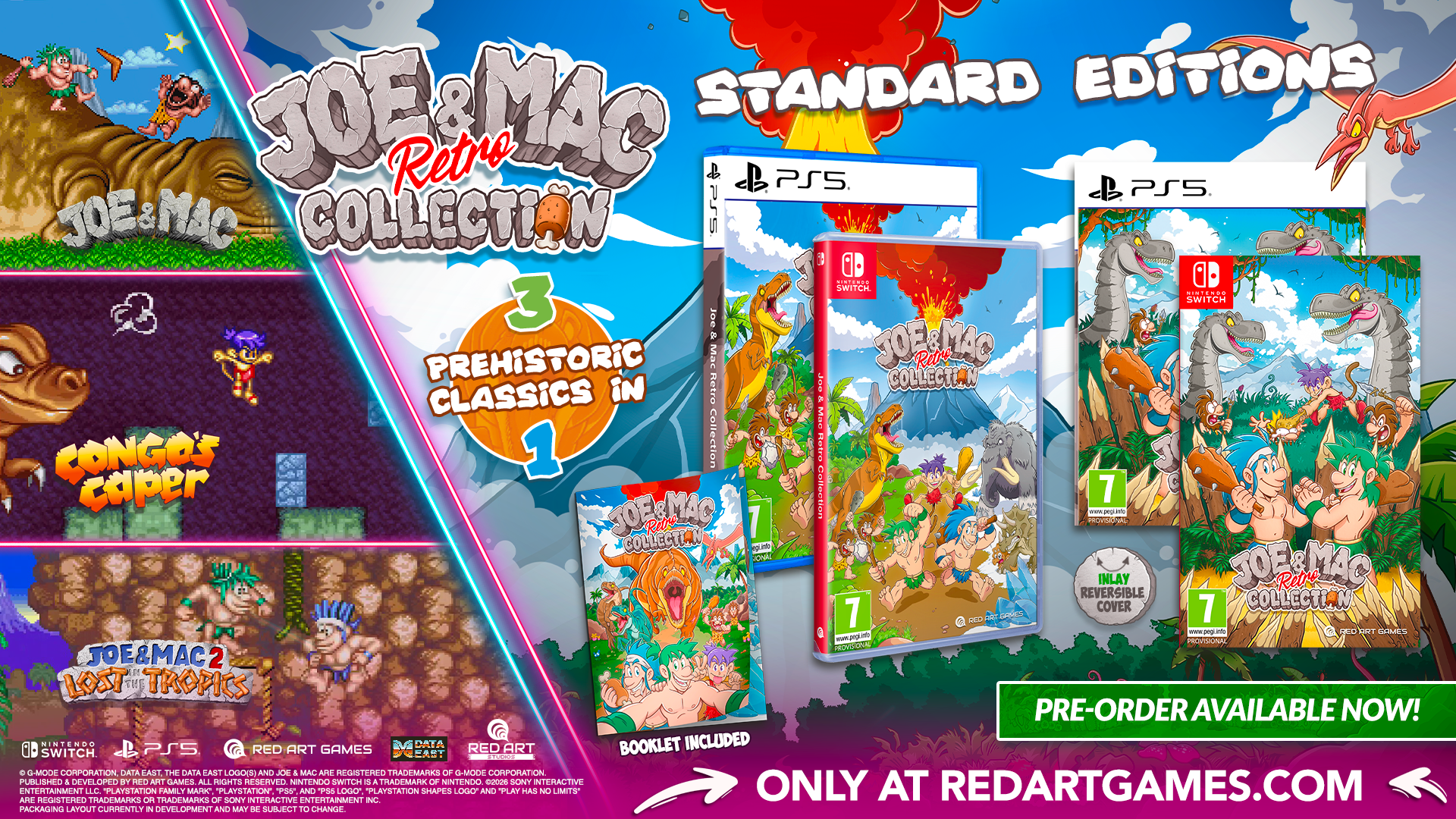 Joe & Mac Retro Collection PS5