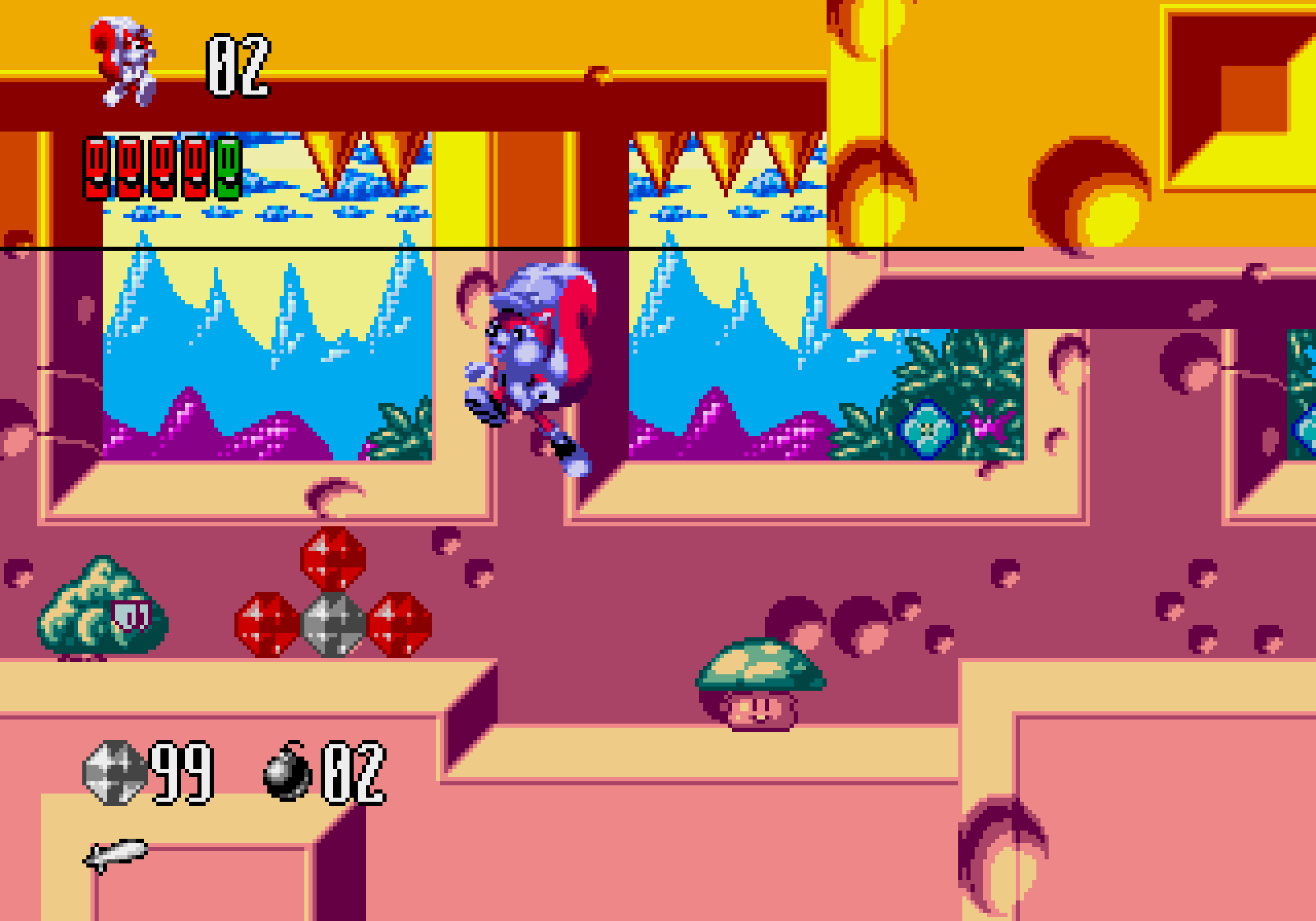 Mr. Nutz 2 Hoppin Mad Sega Genesis NTSC US - Streng limitiert