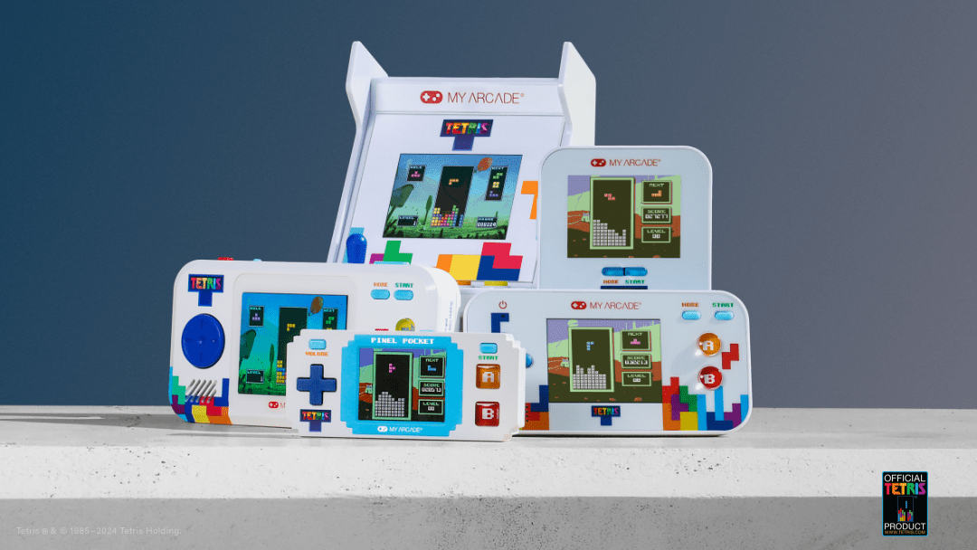 My Arcade - Pixel Pocket Tetris Mini Portable - Console portable - My Arcade - Shop Just for Games