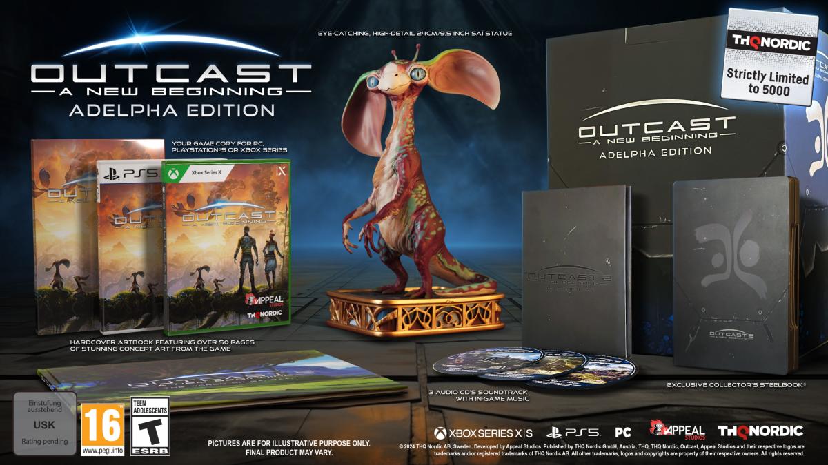 Outcast A New Beginning Adelpha Edition PC - Jeux Vidéo Physique - THQ NORDIC GAMES - Shop Just for Games