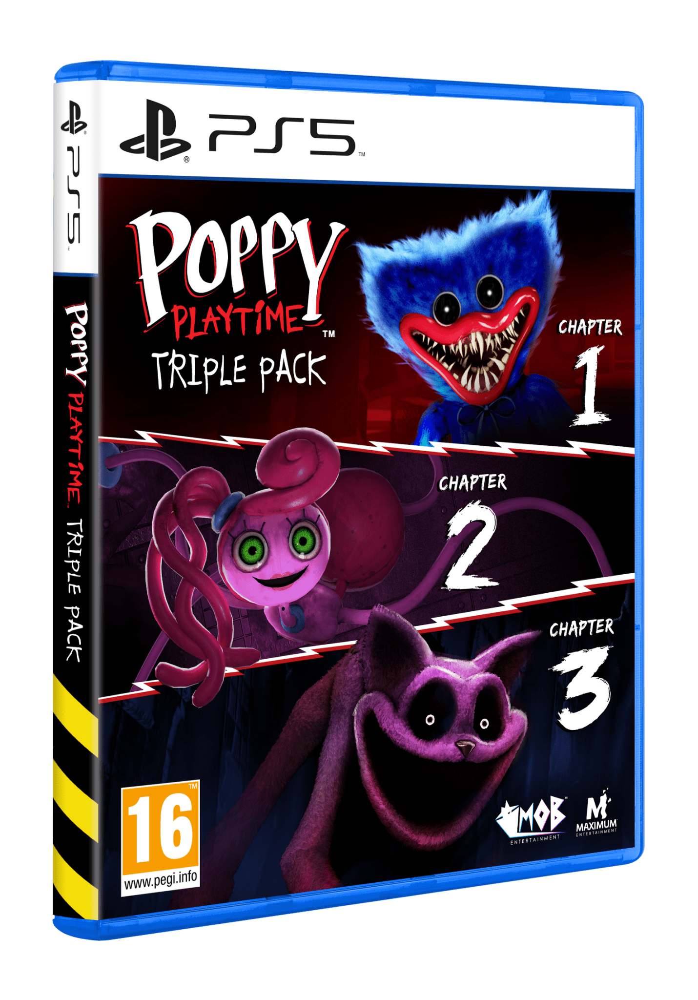 Poppy Playtime Triple Pack PS5 - Jeux Vidéo Physique - Maximum Entertainment - Shop Just for Games