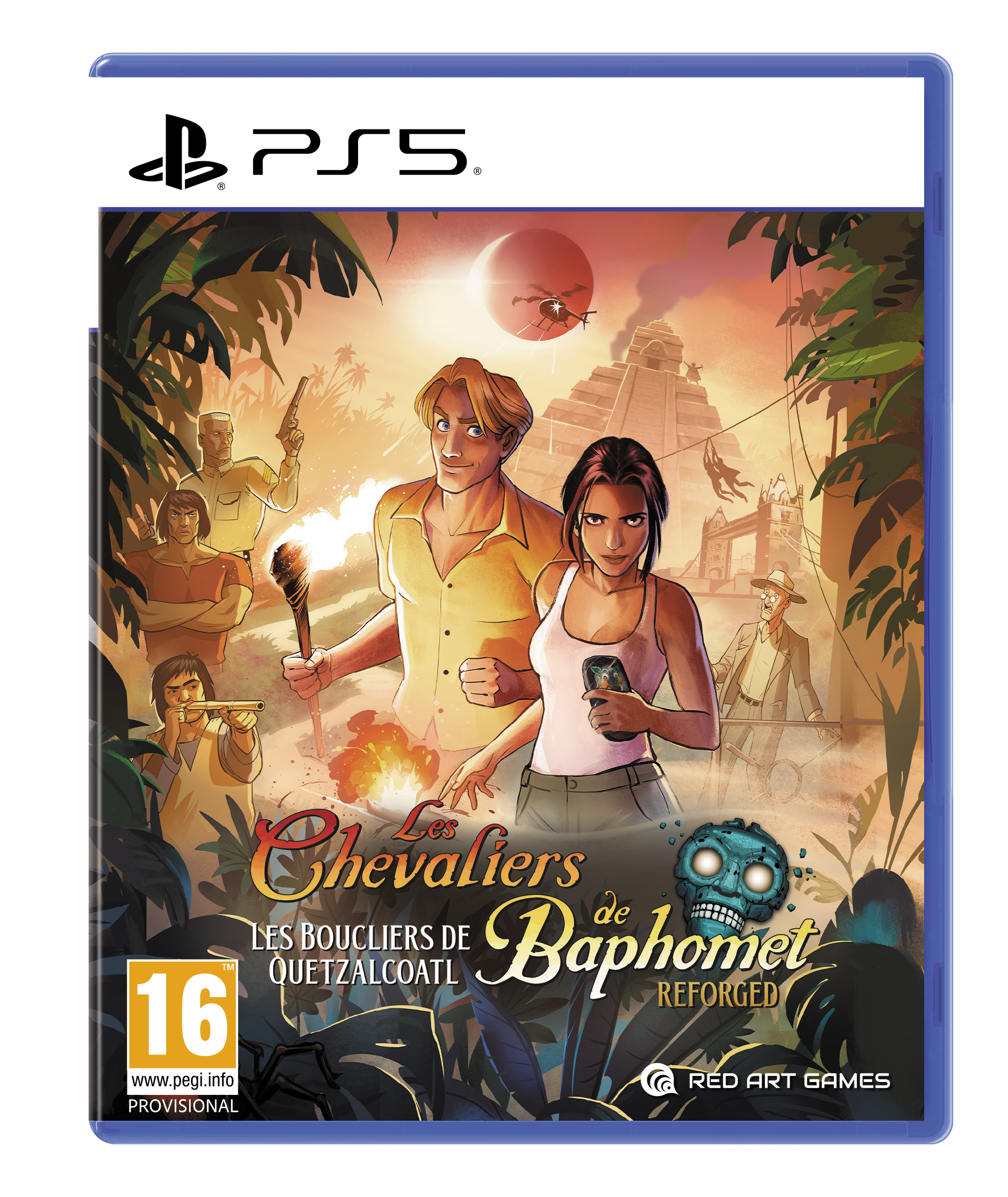 Les Chevaliers De Baphomet - Les Boucliers De Quetzalcoalt Reforged PS5