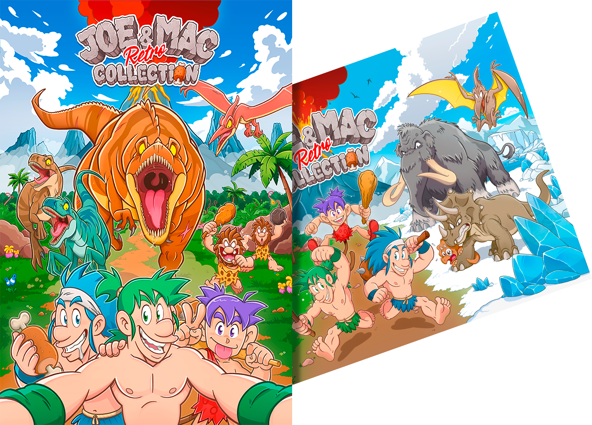 Joe & Mac Retro Collection Rock Edition Nintendo Switch