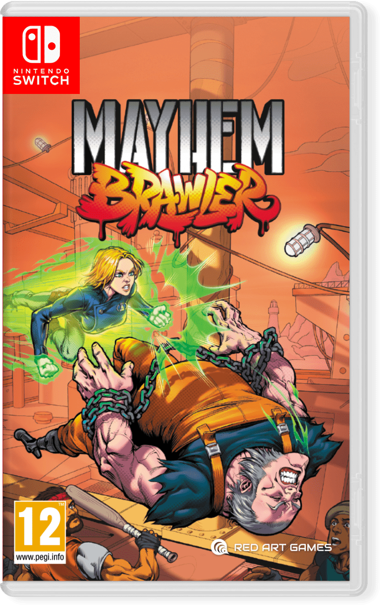 Mayhem Brawler Nintendo Switch - Jeux Vidéo Physique - Red Art Games - Shop Just for Games
