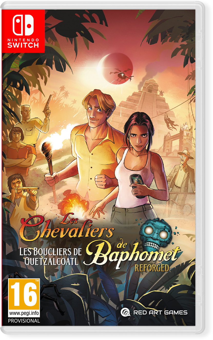 Les Chevaliers De Baphomet - Les Boucliers De Quetzalcoalt Reforged SWITCH