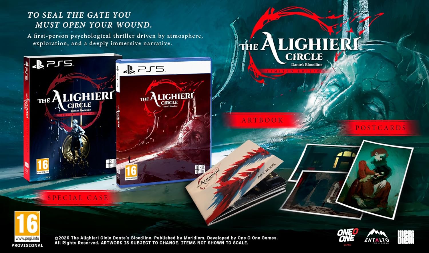THE ALIGHIERI CIRCLE : DANTE'S BLOODLINE LIMITED EDITION PS5