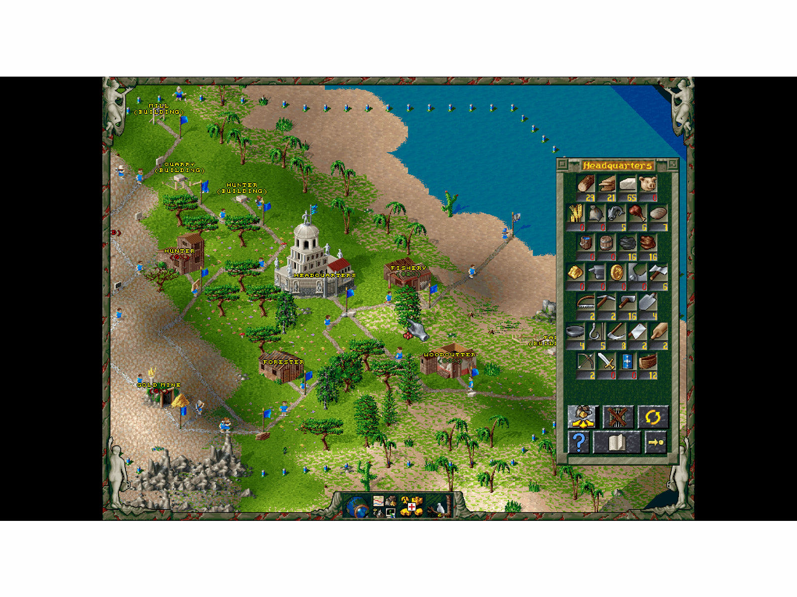 The A 1200 - Amiga 1200 +25 Jeux - Clavier Full Size, Souris et Manette inclus