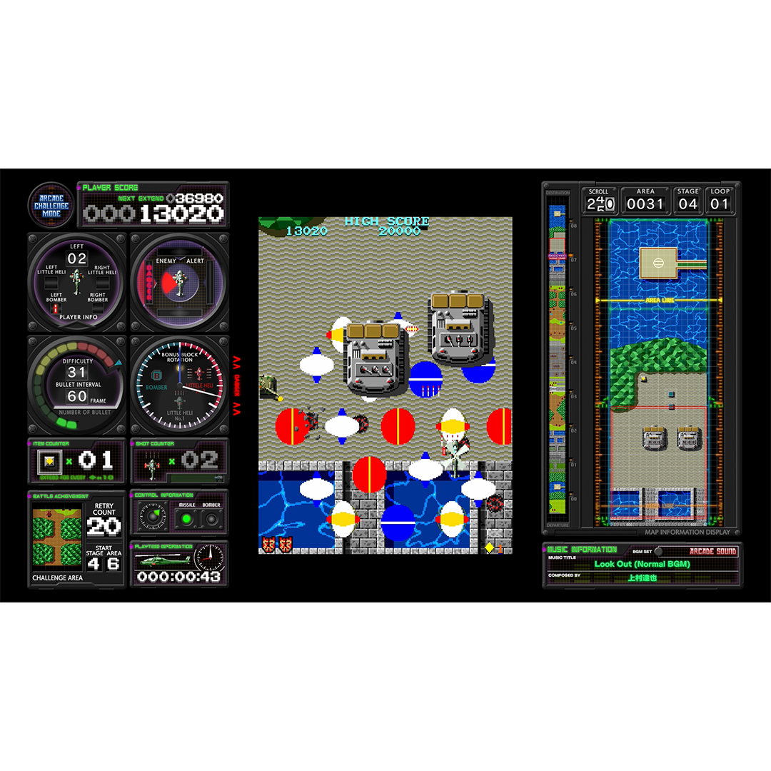Toaplan Arcade Garage: Kyukyoku Tiger-Heli PS4