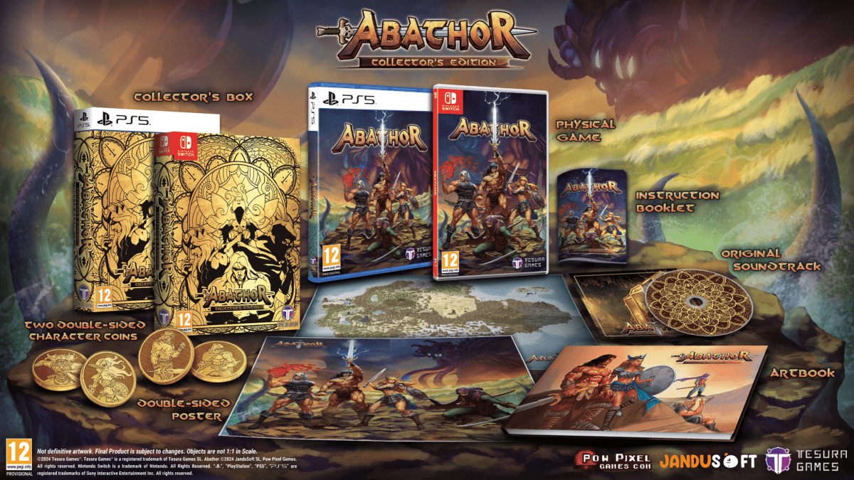Abathor Collector's Edition PS5 - Jeux Vidéo Physique - TESURA - Shop Just for Games