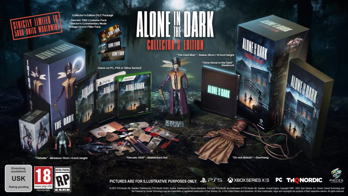 Alone in the Dark Collector's Edition PS5 - Jeux Vidéo Physique - THQ NORDIC GAMES - Shop Just for Games