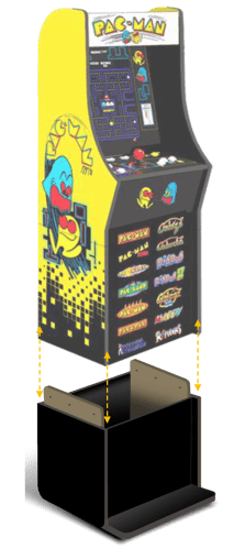 Arcade1Up RISER Classic SE (Réhausseur pour bornes Slim) - Accessoires - Arcade1Up - Shop Just for Games