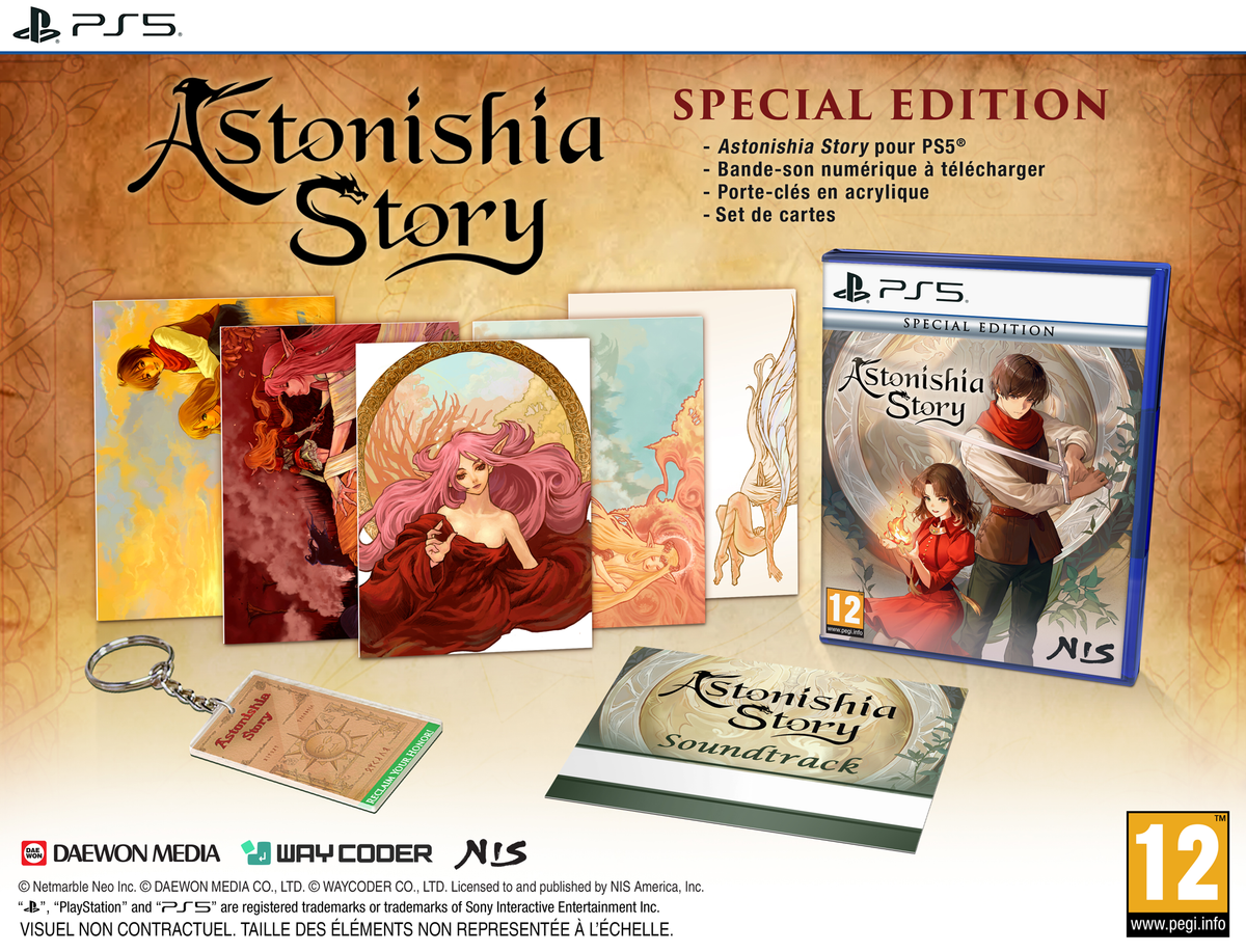 ASTONISHIA STORY SPECIAL EDITION PS5 - Jeux Vidéo Physique - NIS America - Shop Just for Games