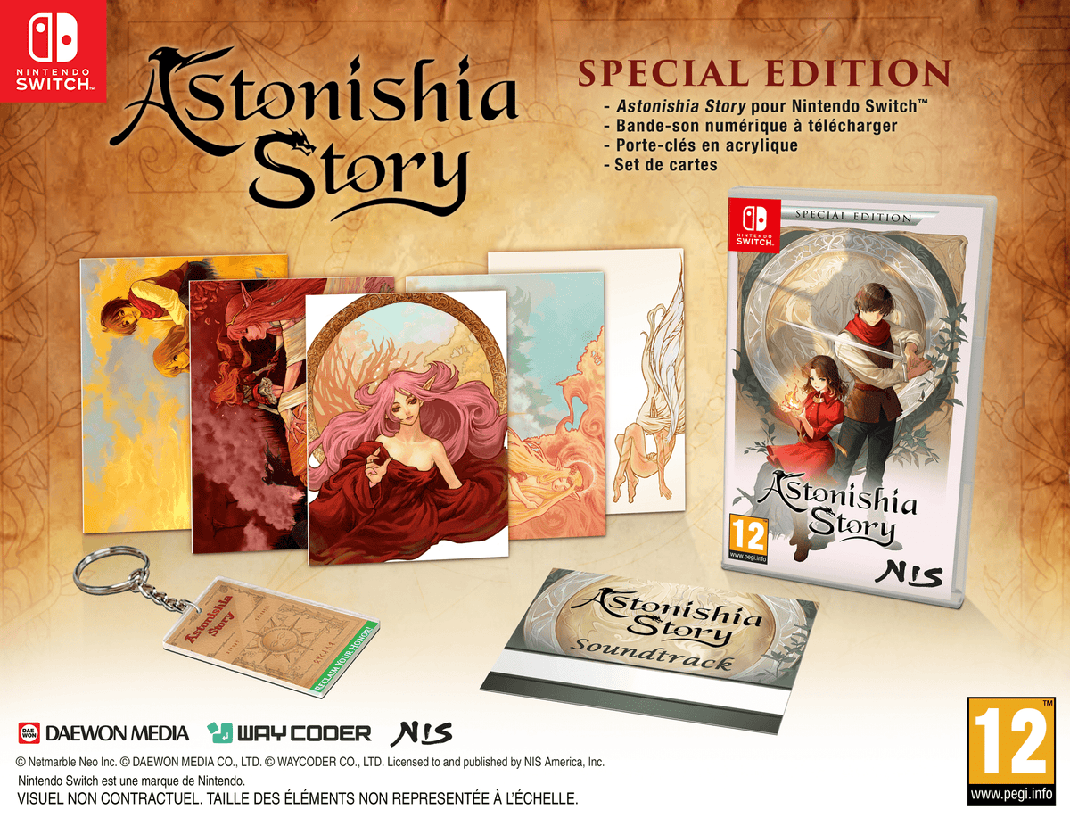 ASTONISHIA STORY SPECIAL EDITION SWITCH - Jeux Vidéo Physique - NIS America - Shop Just for Games