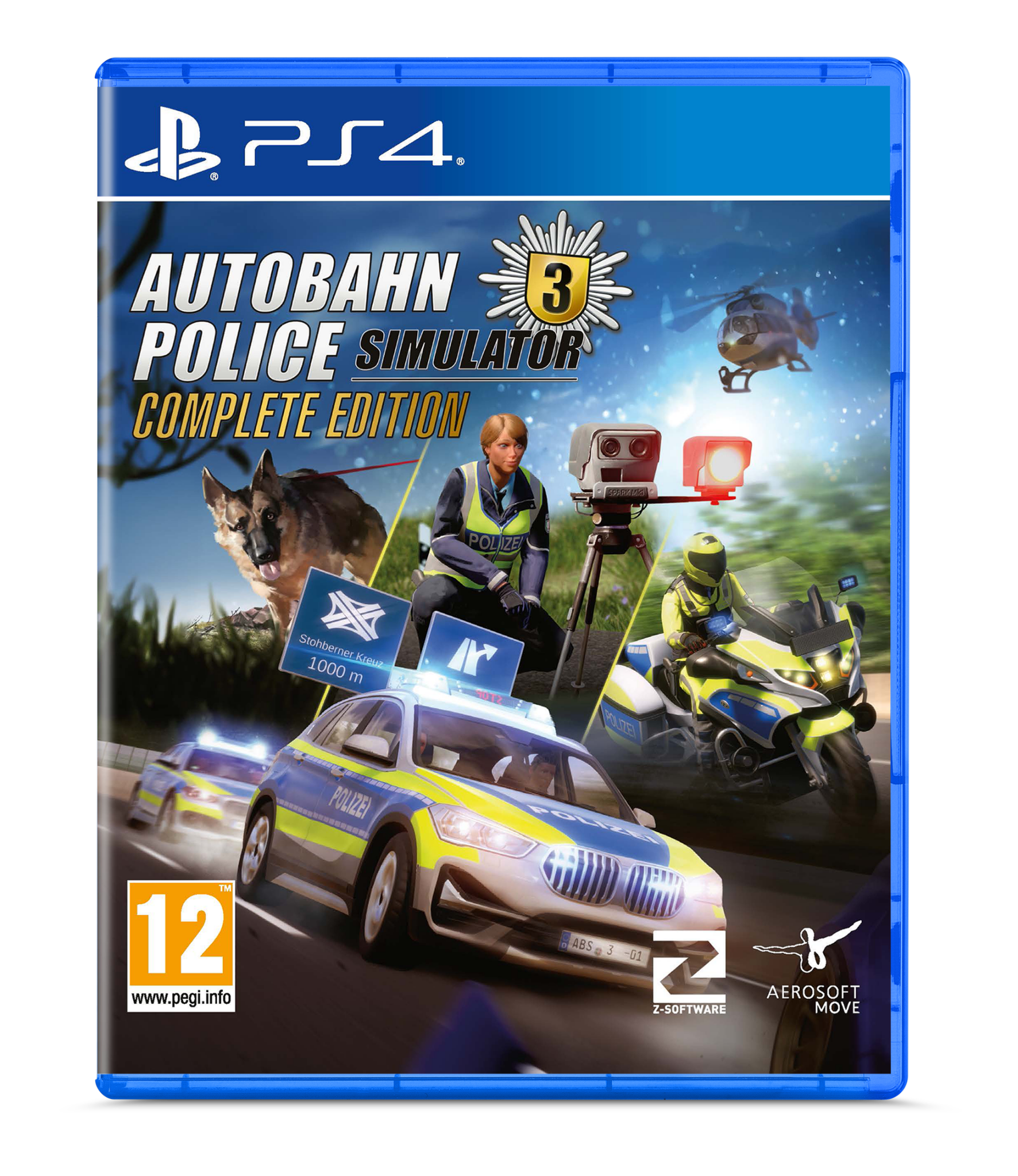 Autobahn Police Simulator 3 Complete Edition PS4 - Jeux Vidéo Physique - Aerosoft - Shop Just for Games