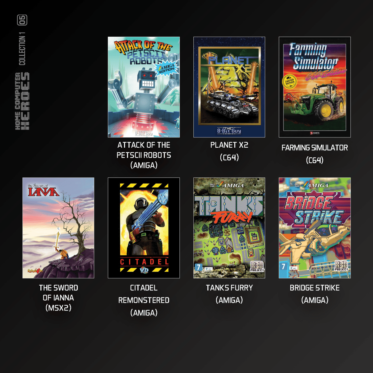 Blaze Evercade - Home Computer Heroes Collection 1 - Cartouche N°05 "Home Computers" - Jeux Rétro - Evercade - Shop Just for Games