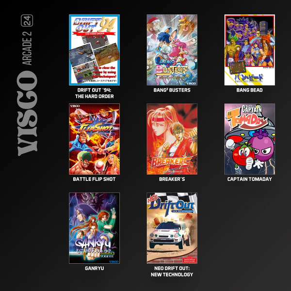 Blaze Evercade - VISCO Arcade Collection 2 - Cartouche n°24 - Jeux Rétro - Evercade - Shop Just for Games