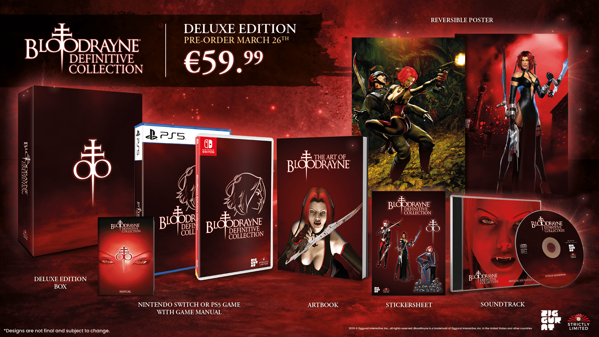 BloodRayne Definitive Collection Deluxe Edition SWITCH - Jeux Vidéo Physique - ININ Games - Shop Just for Games