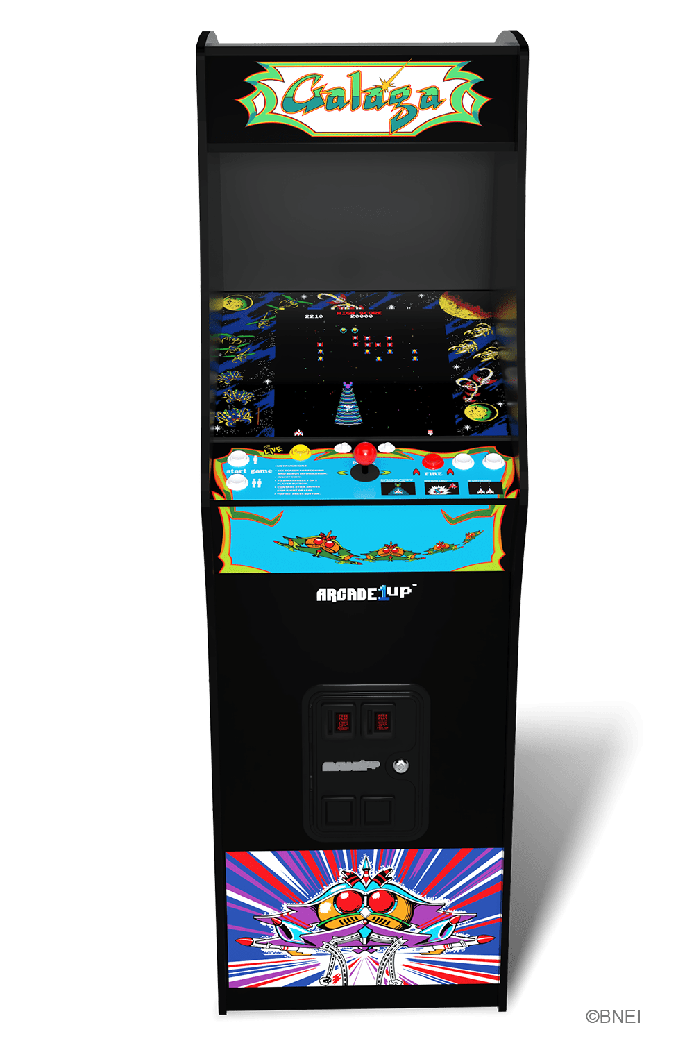 Borne Arcade1Up GALAGA Deluxe Arcade Machine - Borne arcade - Arcade1Up - Shop Just for Games