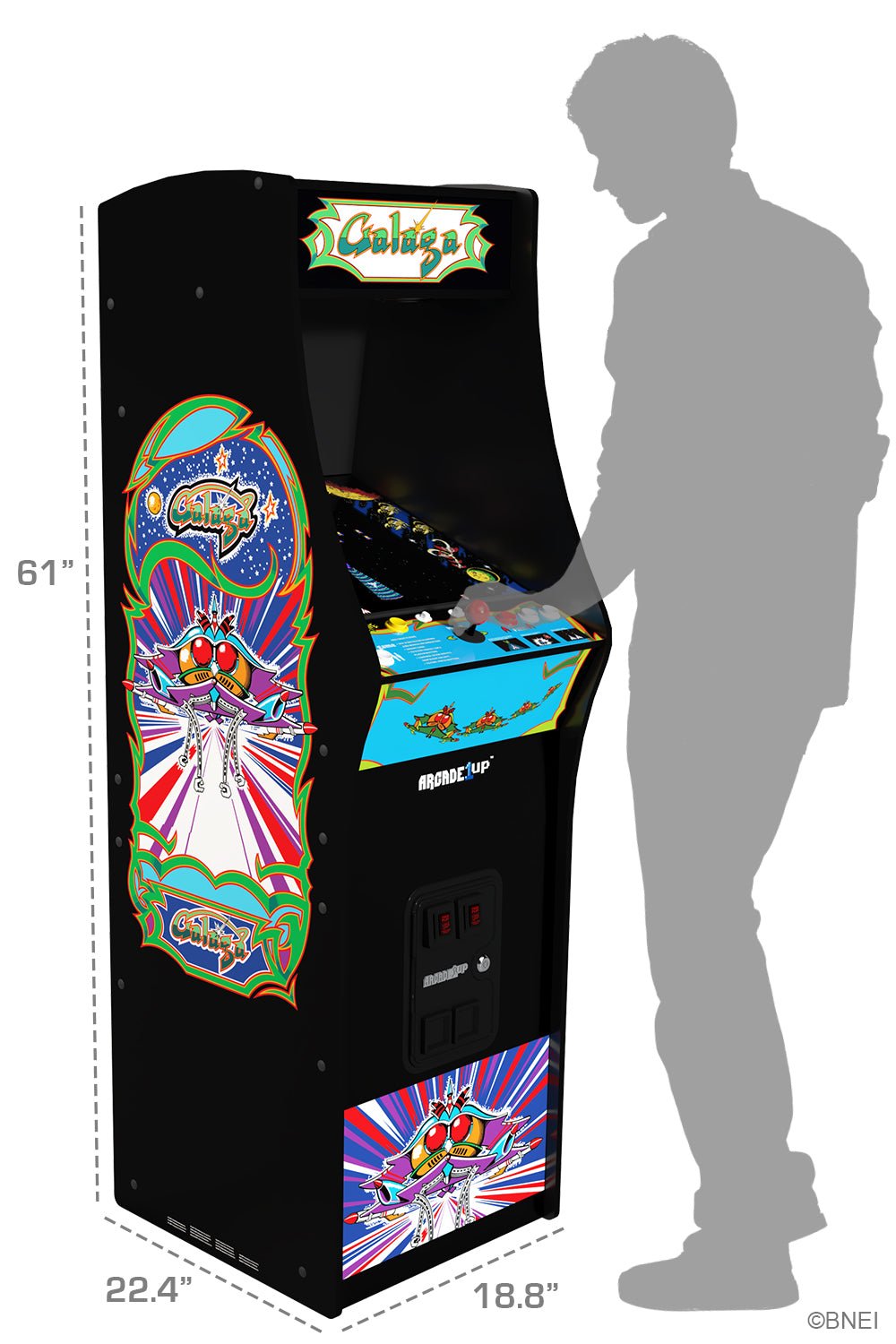 Borne Arcade1Up GALAGA Deluxe Arcade Machine - Borne arcade - Arcade1Up - Shop Just for Games