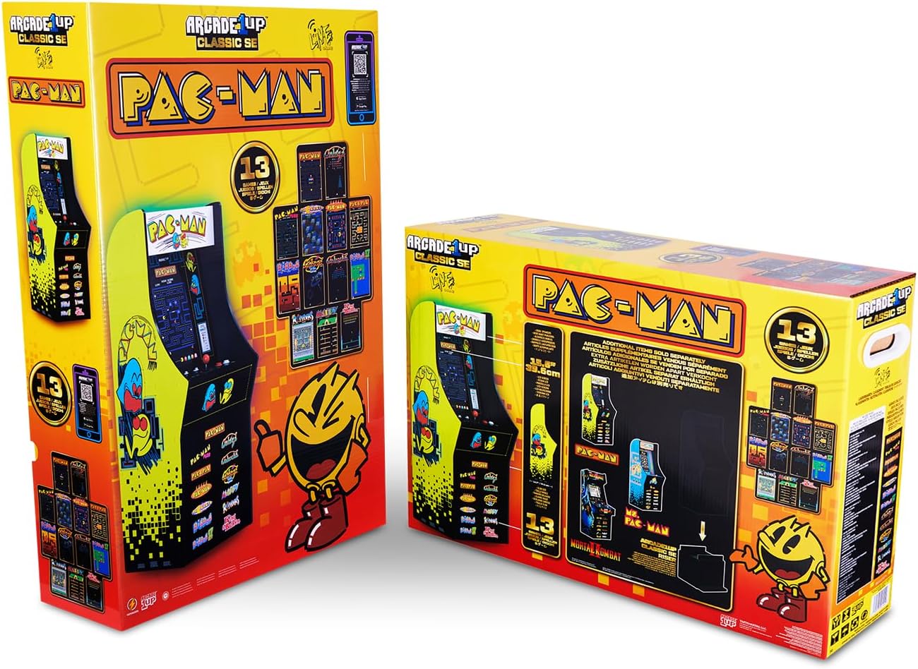 Borne Arcade1Up PAC-Man Classic SE (Slim Edition) Arcade Machine - Borne arcade - Arcade1Up - Shop Just for Games