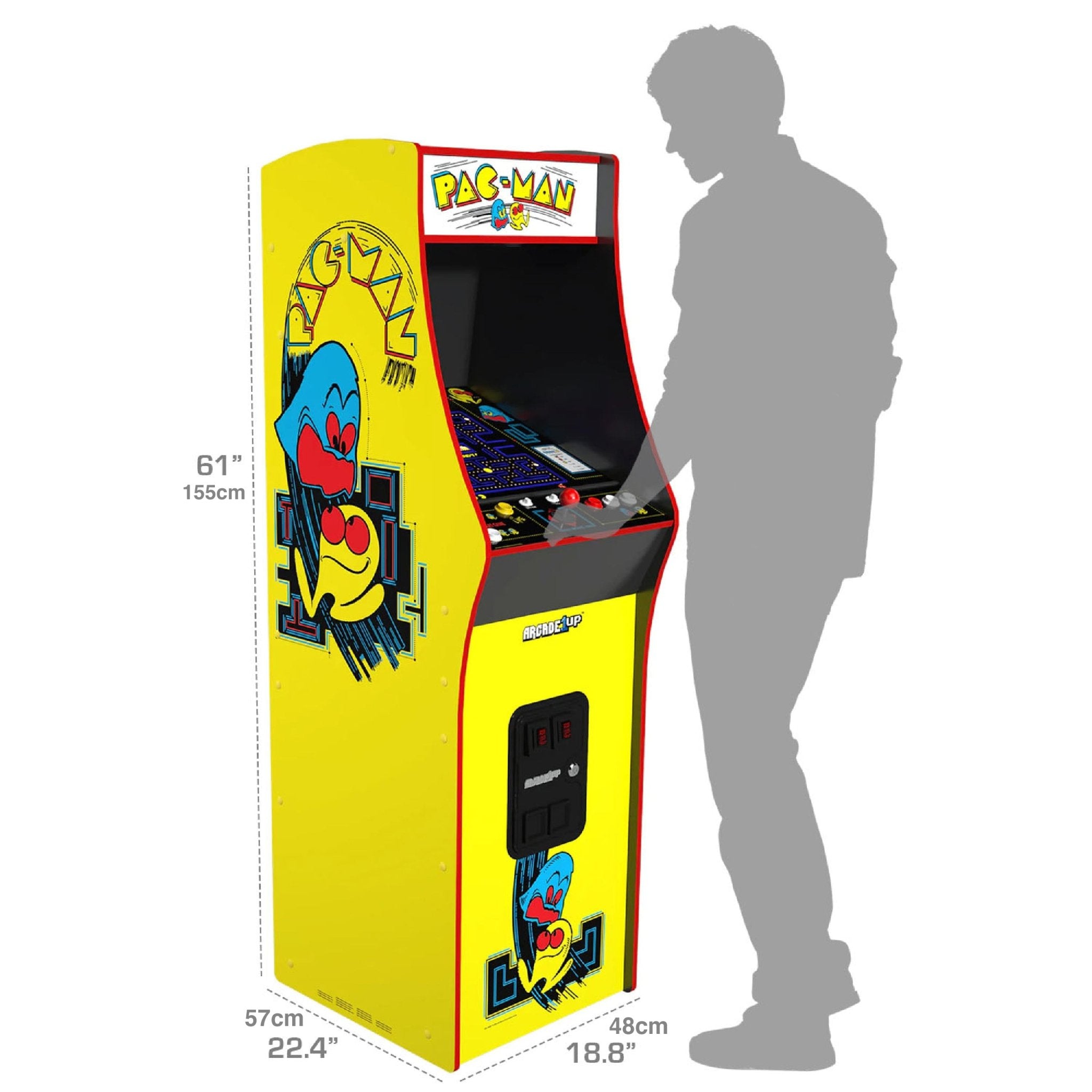 Borne Arcade1Up Pac-Man Deluxe Arcade Machine - Borne arcade - Arcade1Up - Shop Just for Games