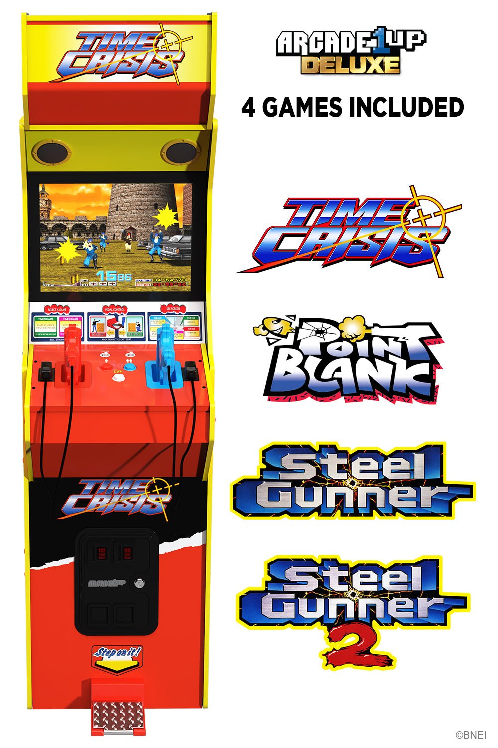 Borne Arcade1Up Time Crisis Arcade Machine - Borne arcade - Arcade1Up - Shop Just for Games