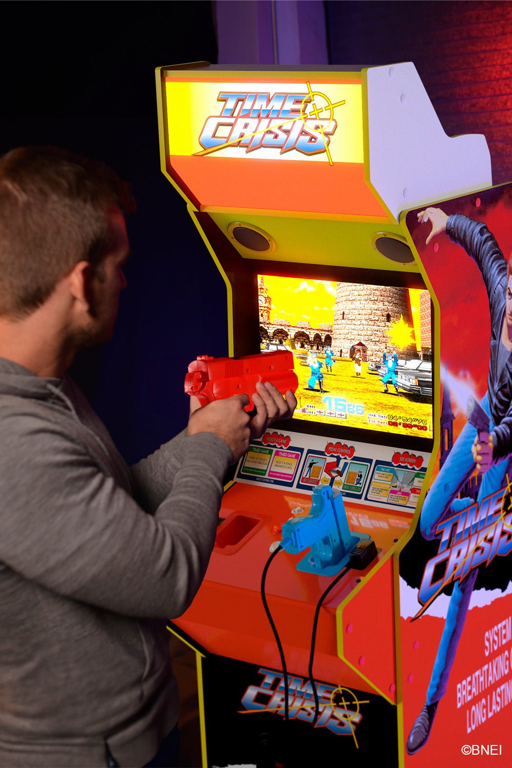 Borne Arcade1Up Time Crisis Arcade Machine - Borne arcade - Arcade1Up - Shop Just for Games