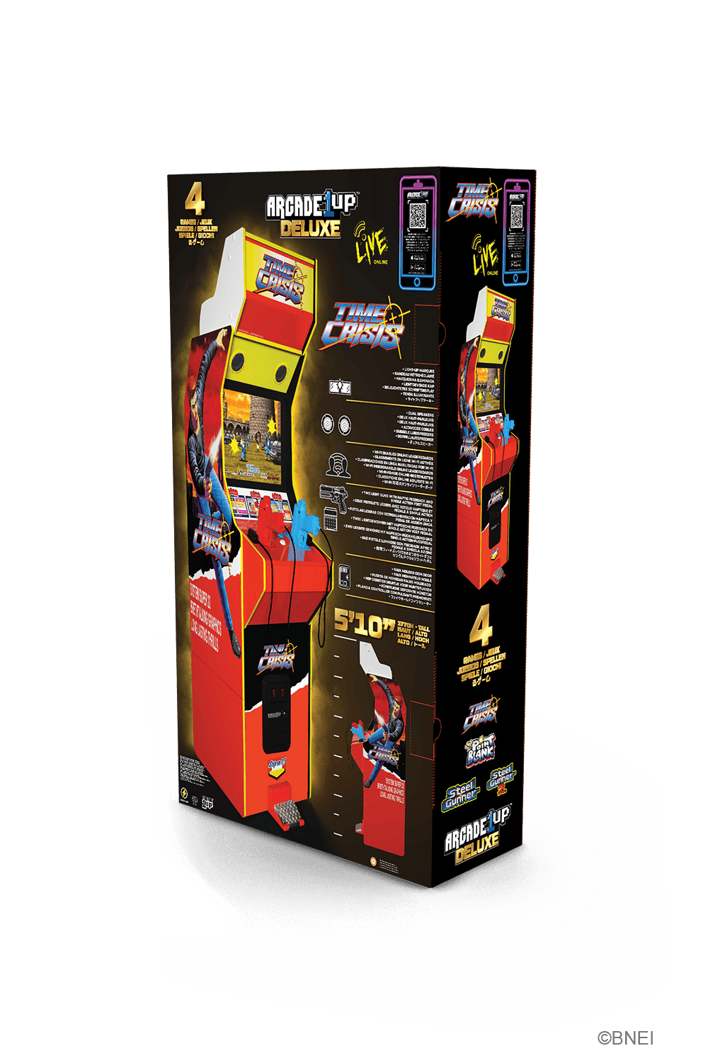 Borne Arcade1Up Time Crisis Arcade Machine - Borne arcade - Arcade1Up - Shop Just for Games