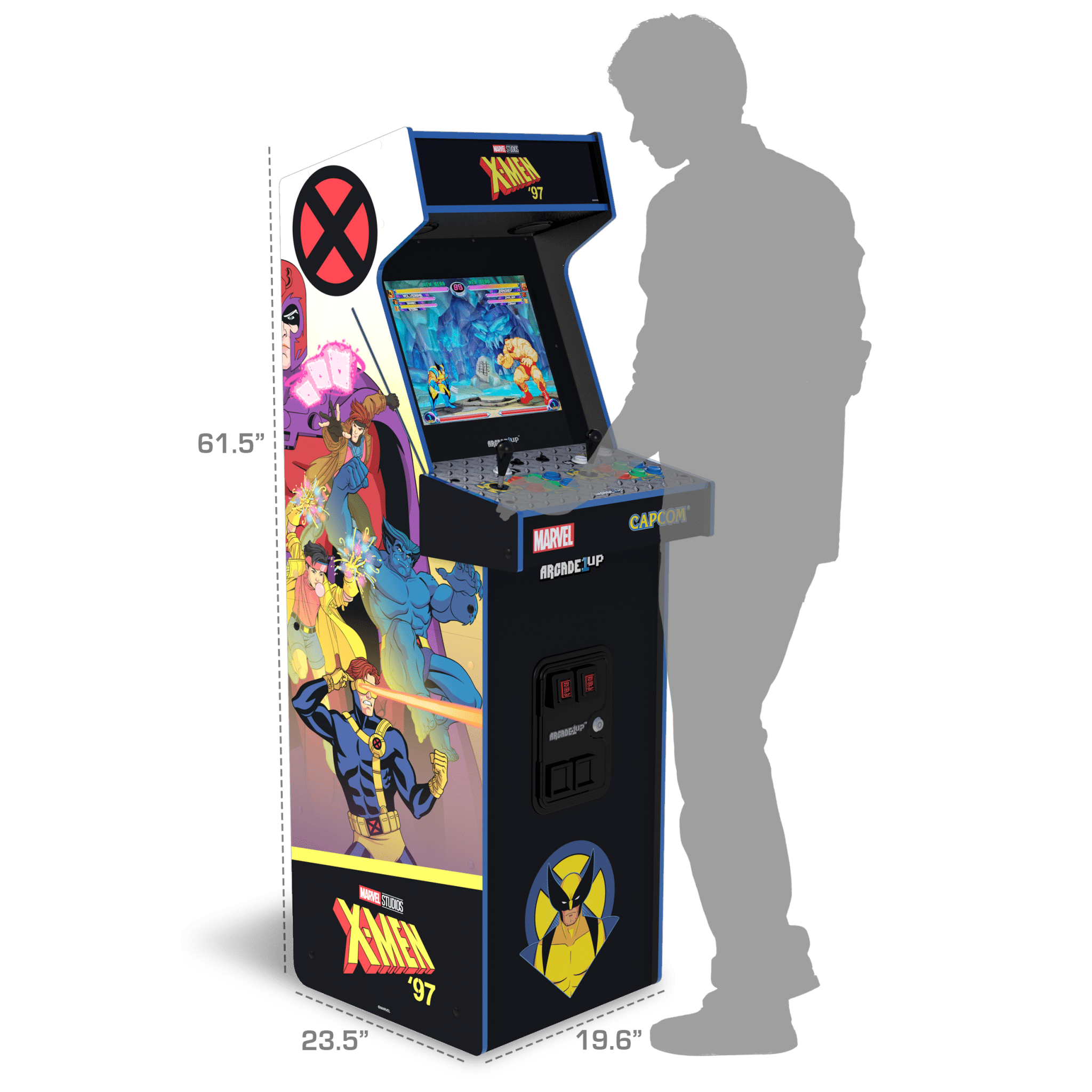 Borne Arcade1Up X-Men 97 Deluxe Arcade Machine - Borne arcade - Arcade1Up - Shop Just for Games