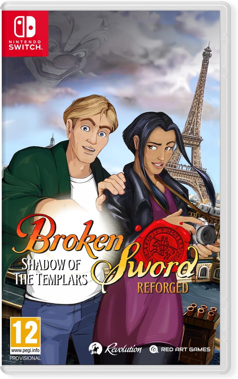 Broken Sword Shadow of the Templars: Reforged Nintendo Switch UK - Jeux Vidéo Physique - Red Art Games - Shop Just for Games