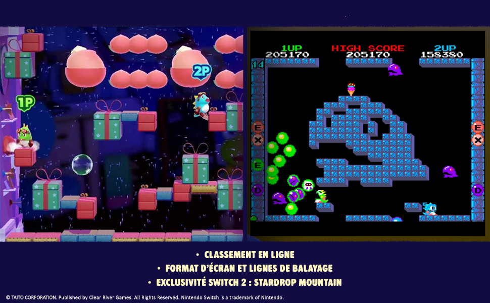 Bubble Bobble 4 Friends Baron is Back SWITCH 2 Edition - Jeux Vidéo Physique - Clear River Games - Shop Just for Games