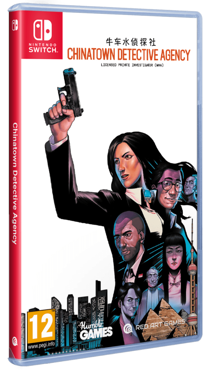 Chinatown Detective Agency Nintendo Switch - Jeux Vidéo Physique - Red Art Games - Shop Just for Games
