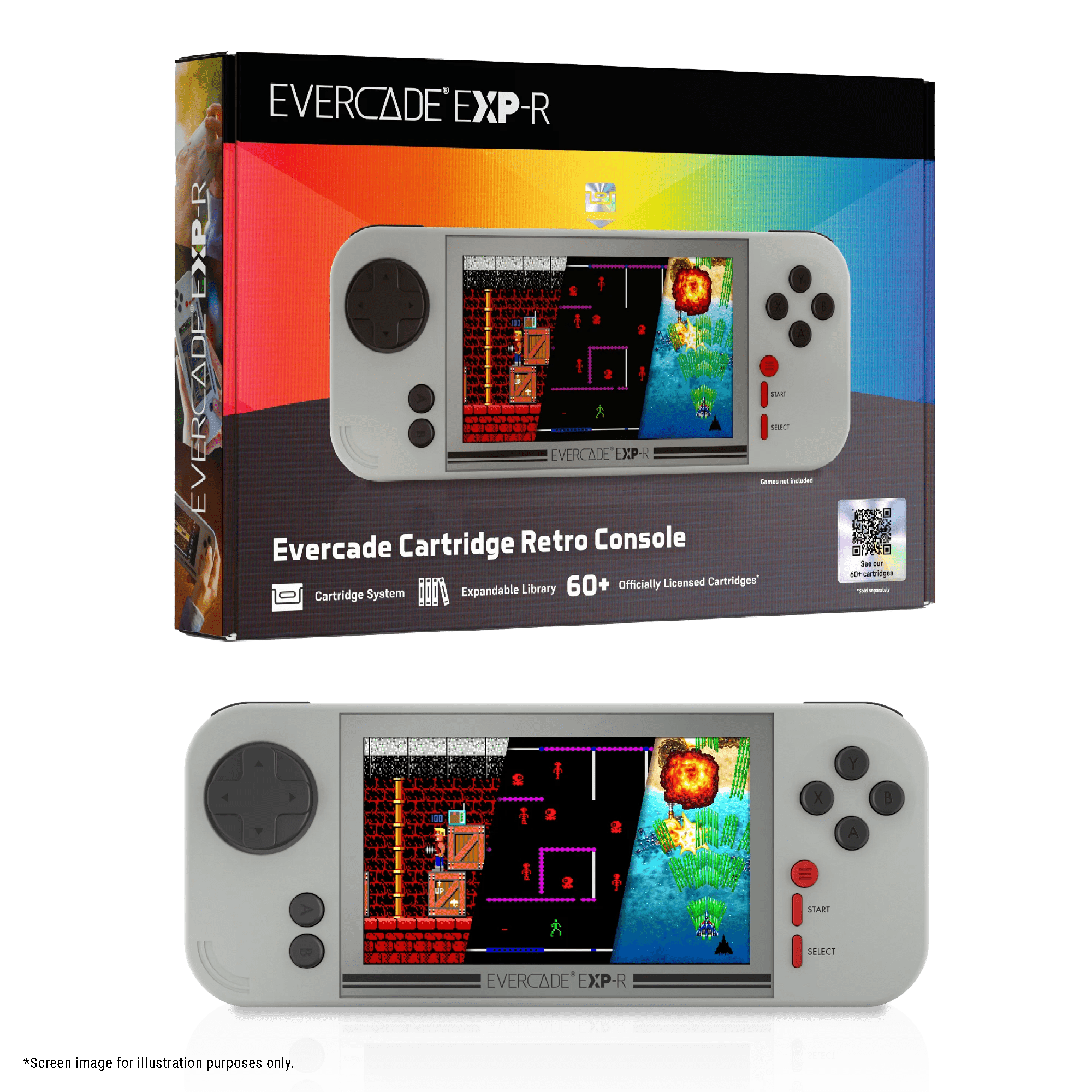 Console Portable Evercade EXP - R Solo - Console portable - Evercade - Shop Just for Games